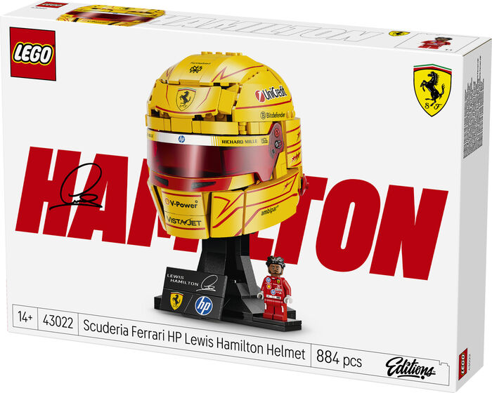 LEGO Editions Ferrari Lewis Hamilton hjálmur 43022