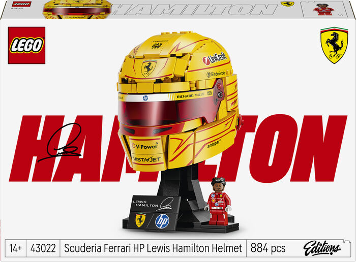 LEGO Editions Ferrari Lewis Hamilton hjálmur 43022