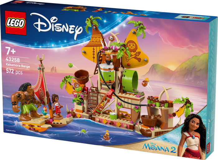 LEGO Disney Moana 2 Kakamora bátur 43258