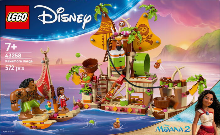 LEGO Disney Moana 2 Kakamora bátur 43258