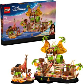 LEGO Disney Moana 2 Kakamora bátur 43258