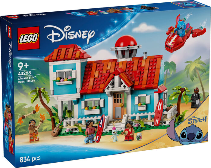 LEGO Disney Lilo og Stitch strandarhús 43268
