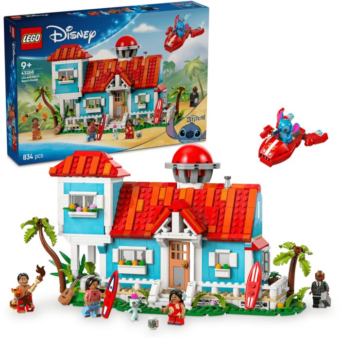 LEGO Disney Lilo og Stitch strandarhús 43268
