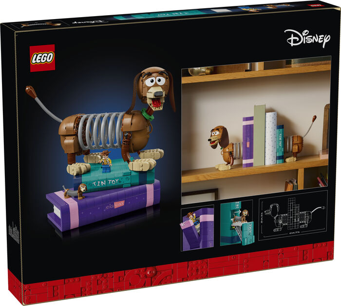LEGO Disney Toy Story Slinky Dog bókastoð 43301