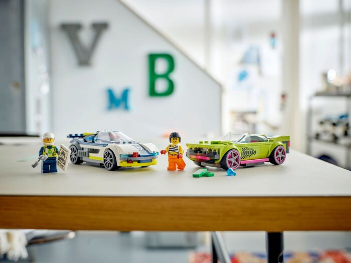 LEGO City bílaeltingarleikur 60415