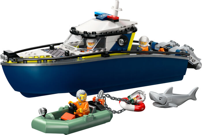 LEGO City lögreglubátur 60456
