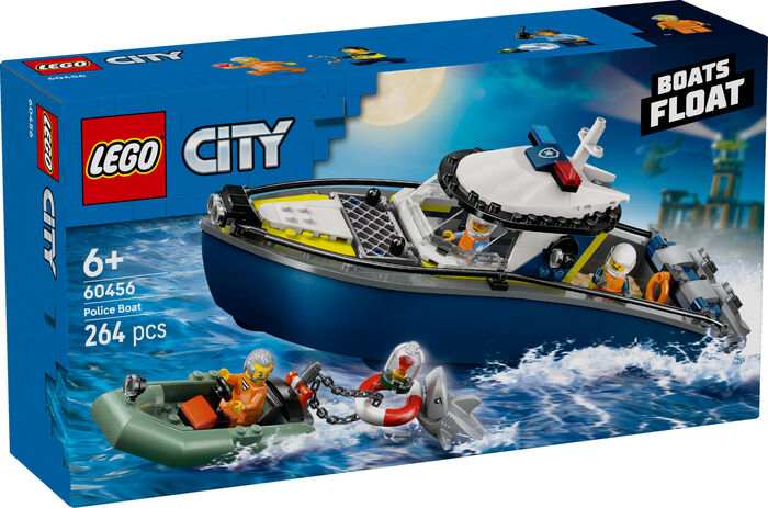 LEGO City lögreglubátur 60456