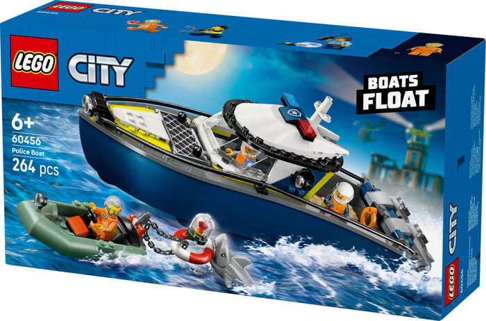 LEGO City lögreglubátur 60456