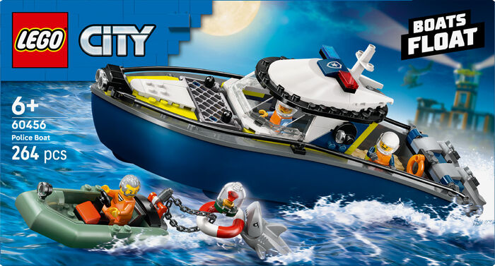 LEGO City lögreglubátur 60456