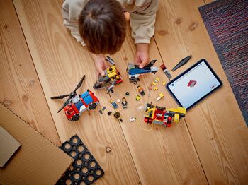 LEGO City þyrla, slökkviliðsbíll & kafbátur 60462