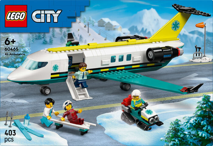 LEGO City sjúkraflugvél 60465