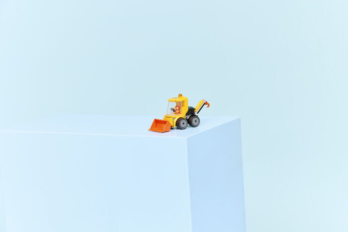 LEGO City grafa með krana 60483