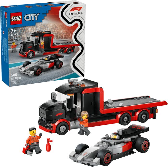 LEGO City Audi F1 kappakstursbíll og trukkur 60493