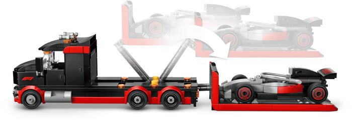 LEGO City Audi F1 kappakstursbíll og trukkur 60493