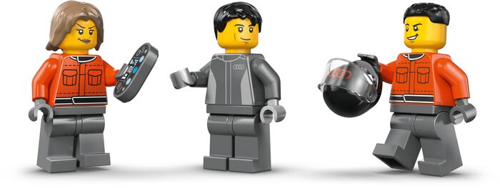 LEGO City Audi F1 kappakstursbíll og trukkur 60493