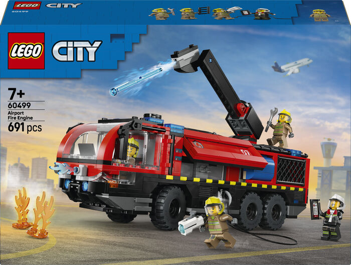 LEGO City Flugvallarslökkviliðsbíll - 60499