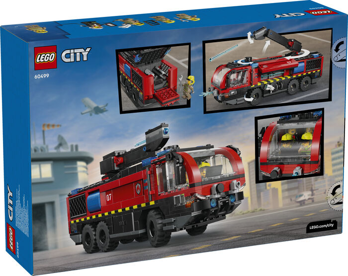 LEGO City Flugvallarslökkviliðsbíll - 60499