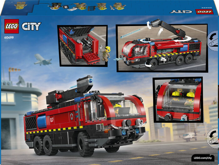 LEGO City Flugvallarslökkviliðsbíll - 60499