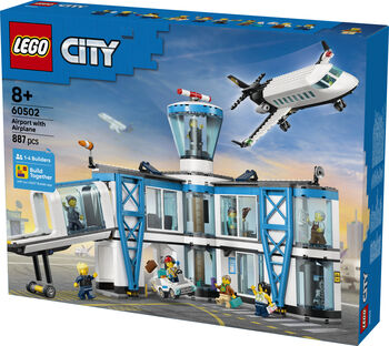 LEGO City flugvöllur og flugvél 60502
