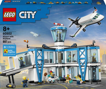 LEGO City flugvöllur og flugvél 60502