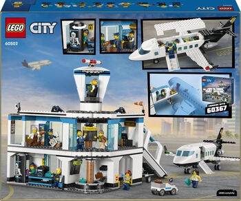 LEGO City flugvöllur og flugvél 60502