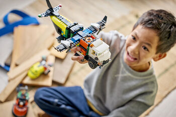 LEGO City flugvél, þjónustubíll & svifnökkvi 60505