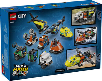 LEGO City flugvél, þjónustubíll & svifnökkvi 60505