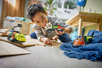 LEGO City flugvél, þjónustubíll & svifnökkvi 60505