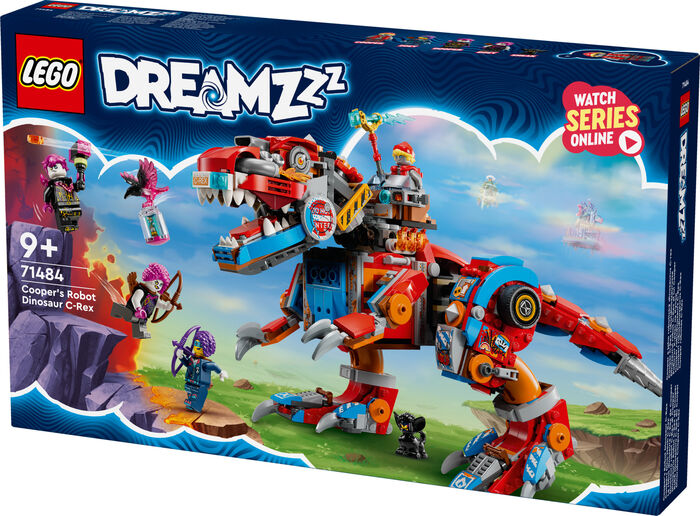 LEGO DREAMZzz Cooper og C-Rex risaeðlan 71484