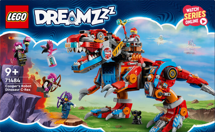 LEGO DREAMZzz Cooper og C-Rex risaeðlan 71484