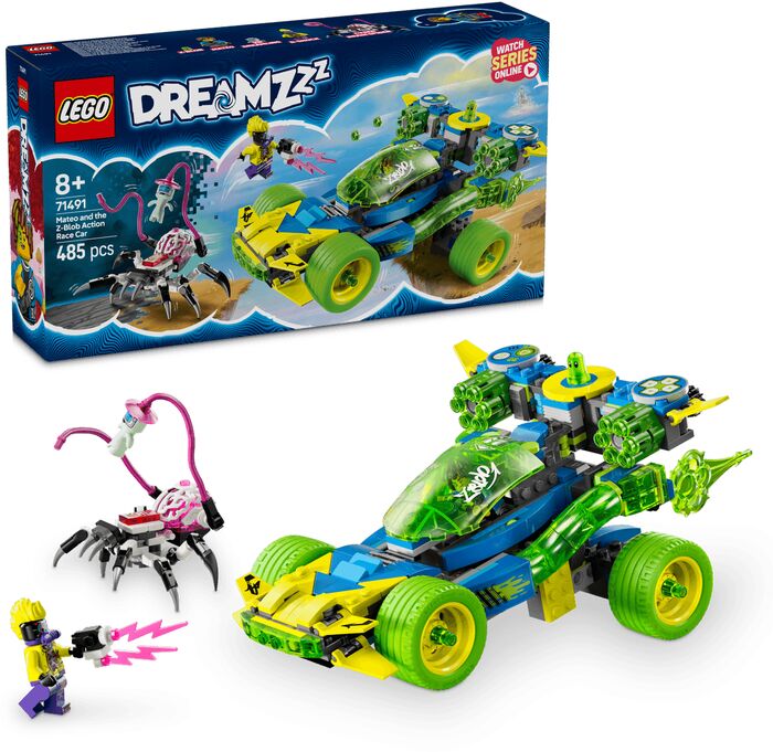 LEGO DREAMZzz Mateo, Z-Blob og kappakstursbíll 71491