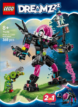 LEGO DREAMZzz Mateo vs Cyber Brain vélmenni 71495