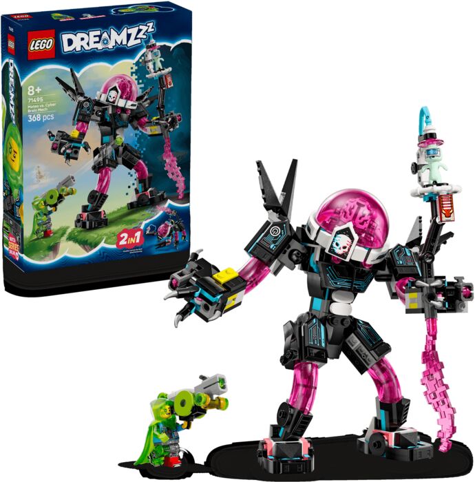 LEGO DREAMZzz Mateo vs Cyber Brain vélmenni 71495