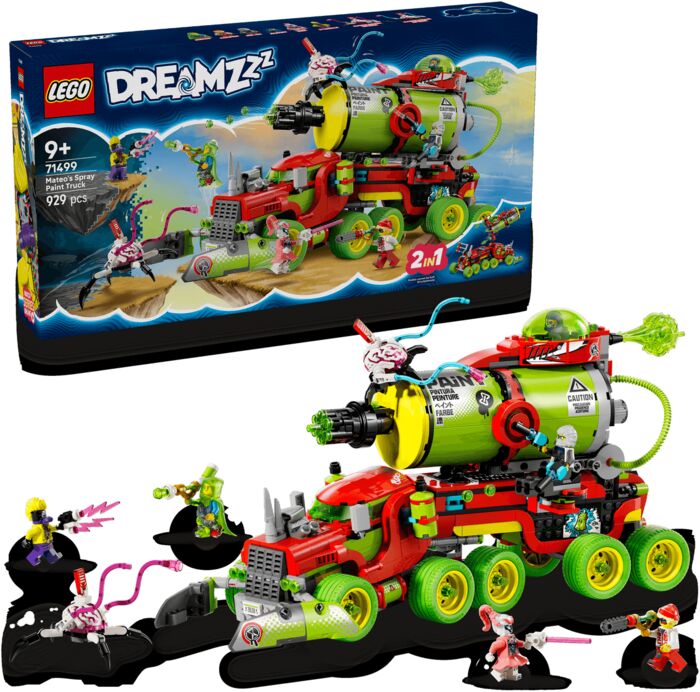LEGO DREAMZzz sprautumálningarbíll Mateos 71499