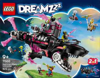 LEGO DREAMZzz martraðahákarla kafbáturinn 71500