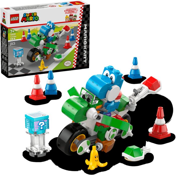 LEGO Super Mario Yoshi á mótorhjóli 72031