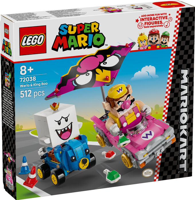 LEGO Super Mario Wario og King Boo 72038