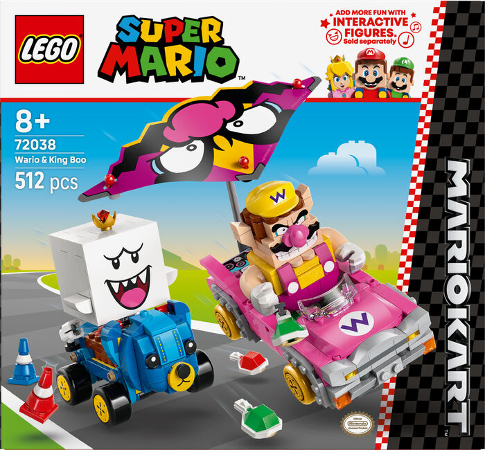 LEGO Super Mario Wario og King Boo 72038