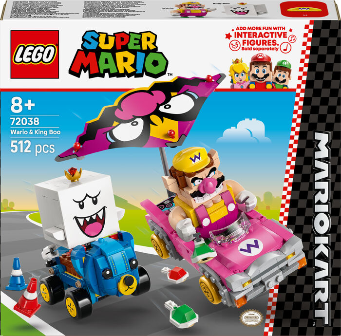 LEGO Super Mario Wario og King Boo 72038