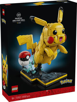 LEGO Pokémon Pikachu og Pokébolti 72152