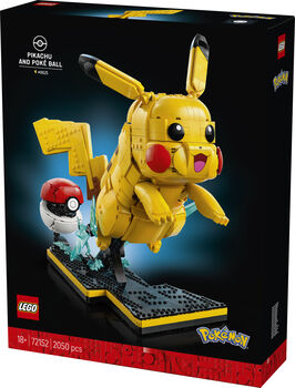 LEGO Pokémon Pikachu og Pokébolti 72152
