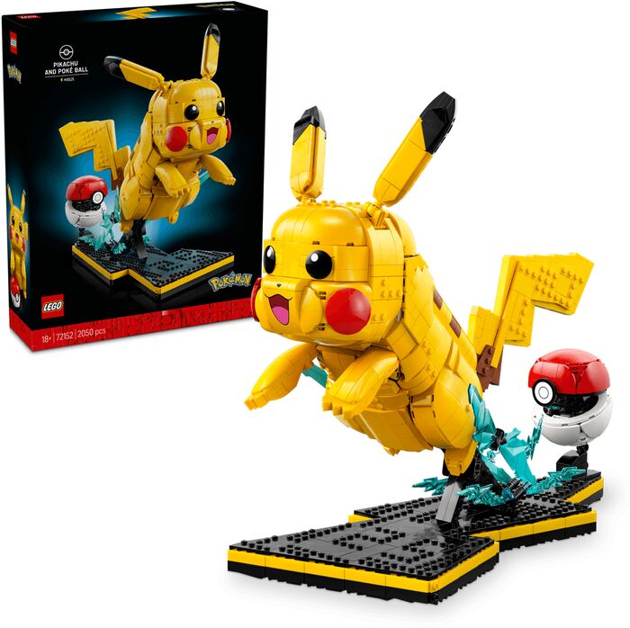 LEGO Pokémon Pikachu og Pokébolti 72152