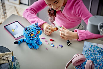 LEGO KPop Demon Hunters Tígurinn Derpy og skjórinn Sussie 72537