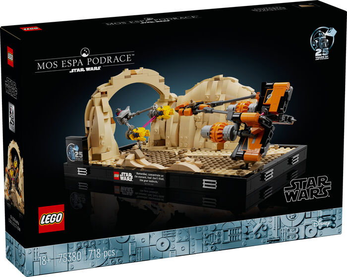 LEGO Star Wars Mos Espa Podrace líkan 75380