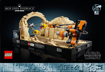LEGO Star Wars Mos Espa Podrace líkan 75380