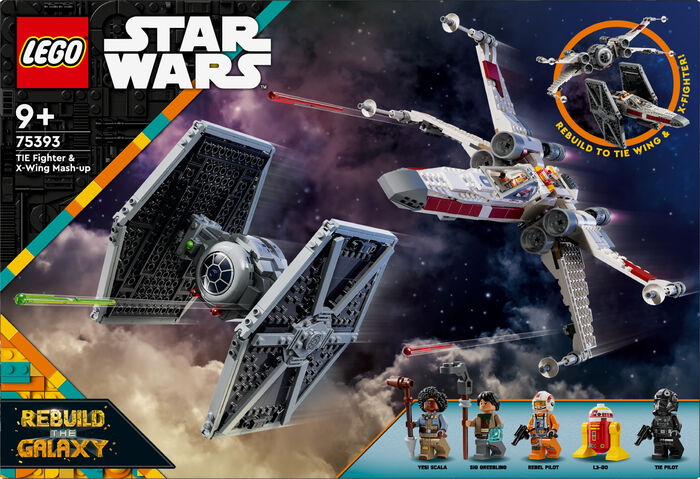 LEGO Star Wars TIE fighter og X-Wing 75393