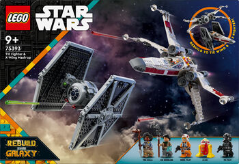 LEGO Star Wars TIE fighter og X-Wing 75393