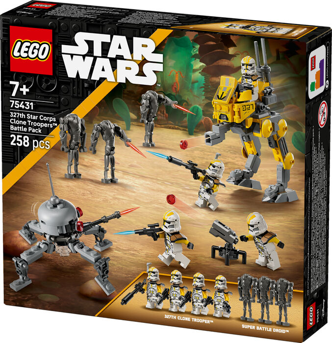 LEGO Star Wars Corps Clone Troops stríðspakki 75431