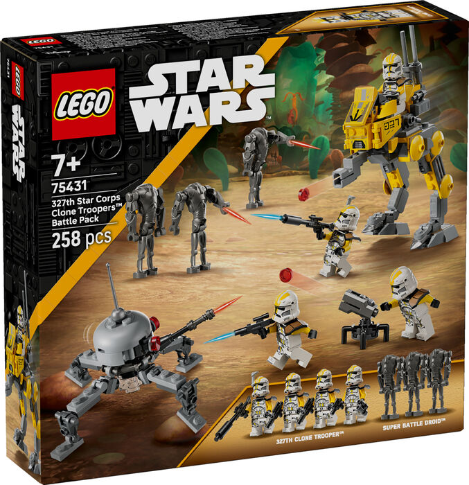 LEGO Star Wars Corps Clone Troops stríðspakki 75431