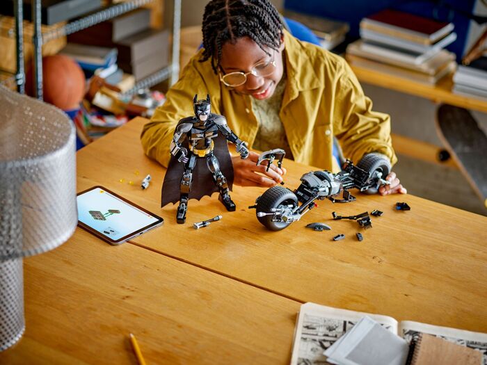 LEGO DC Batman fígúra og mótorhjól 76273